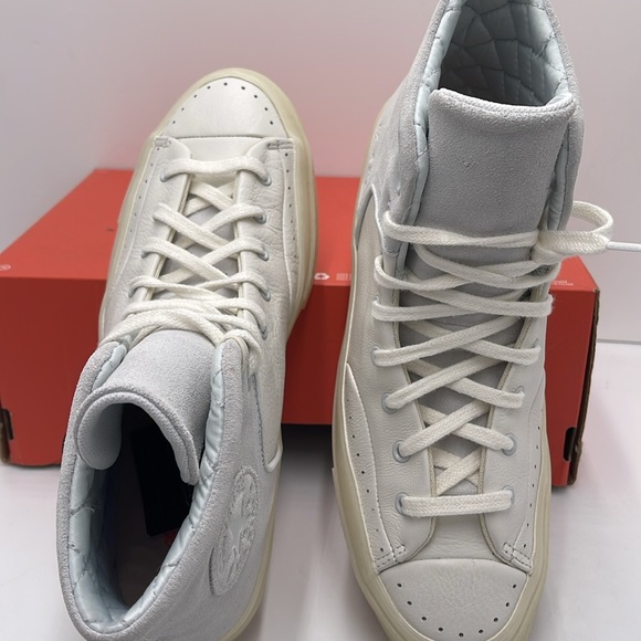 Converse WMNS CHUCK 70 MARQUIS HI VINTAGE WHITE/MOONBATHE A05620C Platforms - Picture 12 of 16